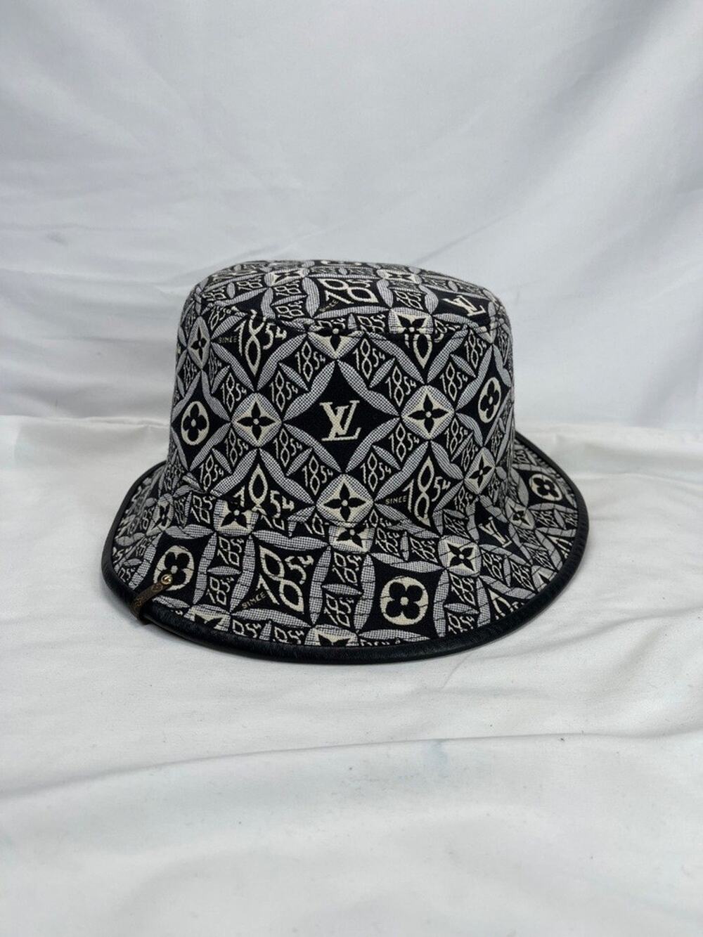 Louis Vuitton Monogram Jacquard Since 1854 Bucket Hat Dark Navy SPB-EB 351520